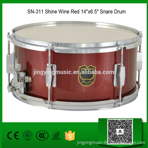 SN-311 Shine Wine Red 14" x6.5" Snare Drum